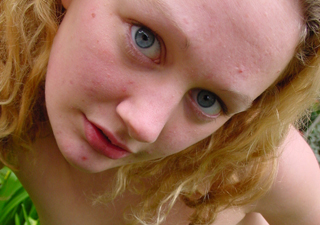 Long-haired blonde bitch shooting herself naked in front of the mirror - XXXonXXX - Pic 4