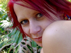 Very nice picture of a red girl with soap bubbles - XXXonXXX - Pic 6