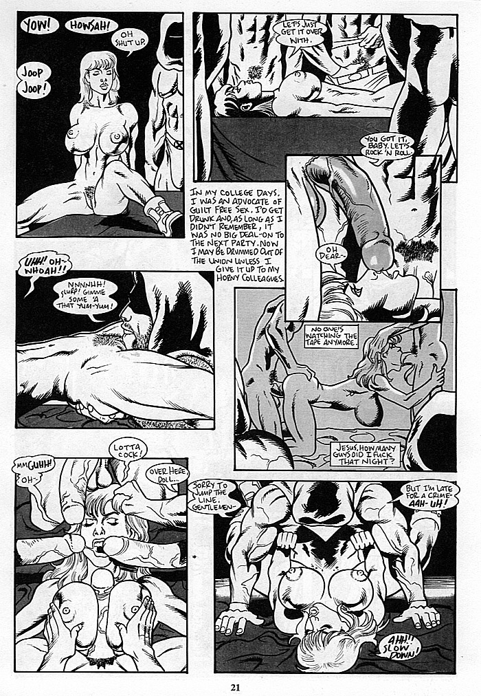 700px x 1012px - Hot porn comic story with busty chick - Silver Cartoon - Picture 2
