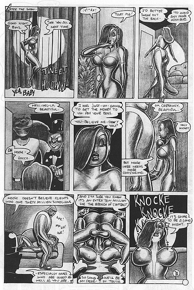 Cool collection of drawn porn stories with busty - Picture 2
