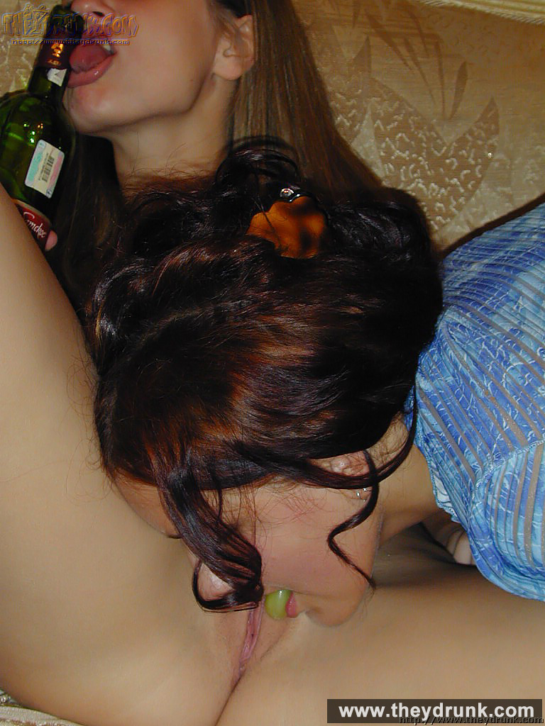 Naughty young girls teasing each other and please each other's pussy with licking and banana - XXXonXXX - Pic 16