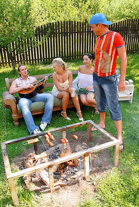 Erotic doggy and cowgirl sex action on the  - XXX Dessert - Picture 1