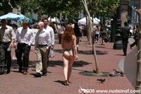 Happy and having fun waking nude in public and looking seductive like hell - XXXonXXX - Pic 8