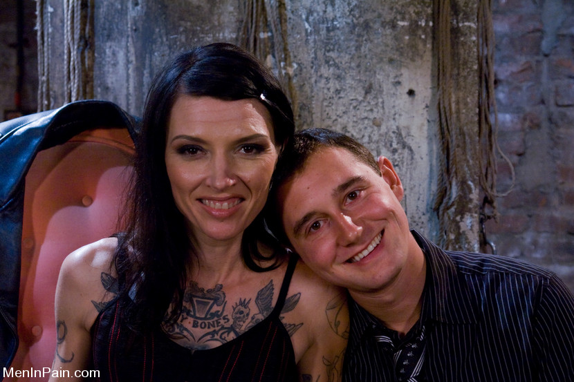 Cute and hot young man enjoys CBT bondage a - XXX Dessert - Picture 2