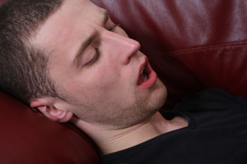 Straight guy is handcuffed, blindfolded, ge - XXX Dessert - Picture 14