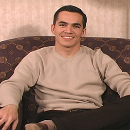 Lusty burly guy scoops up jizz and puts it  - XXX Dessert - Picture 1