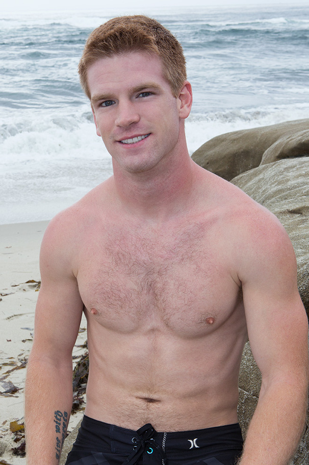 Smiley guy Kaelon takes out his red hairy c - XXX Dessert - Picture 11
