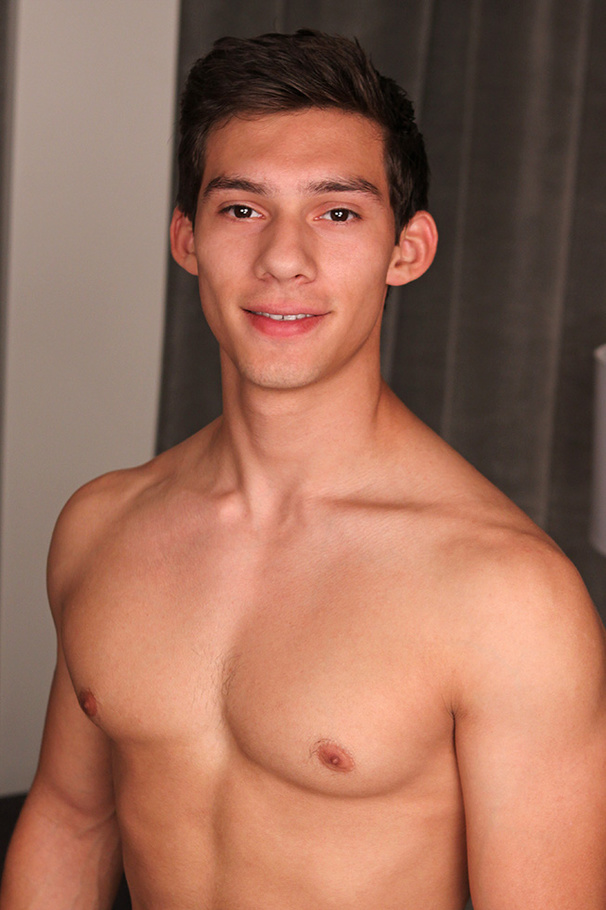 Brunette gay fellow waiting for hot jam - XXX Dessert - Picture 2