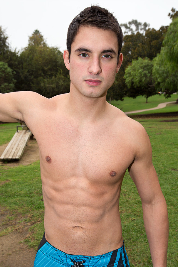 Attractive gay dude exposing his cock to fi - XXX Dessert - Picture 2