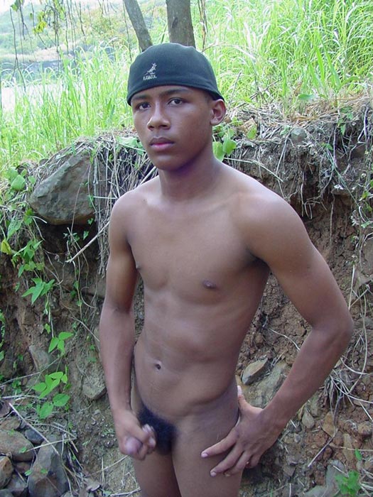Bronzed, beautiful and horny young latino playing with his awfully large manmeat and blasting cum on himself - XXXonXXX - Pic 7