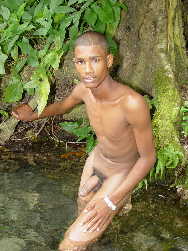 So aroused latino twink displays his very large fuck pole then jacks off like he loves it so much until he lets go of all that cum - XXXonXXX - Pic 2