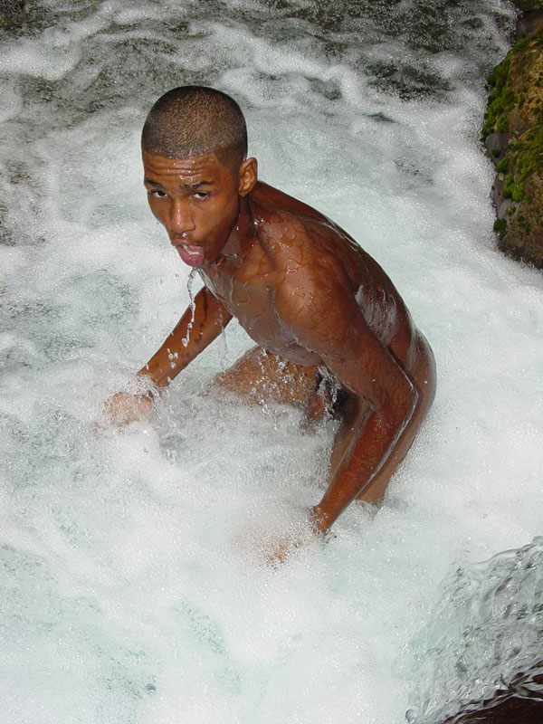 So aroused latino twink displays his very large fuck pole then jacks off like he loves it so much until he lets go of all that cum - XXXonXXX - Pic 12