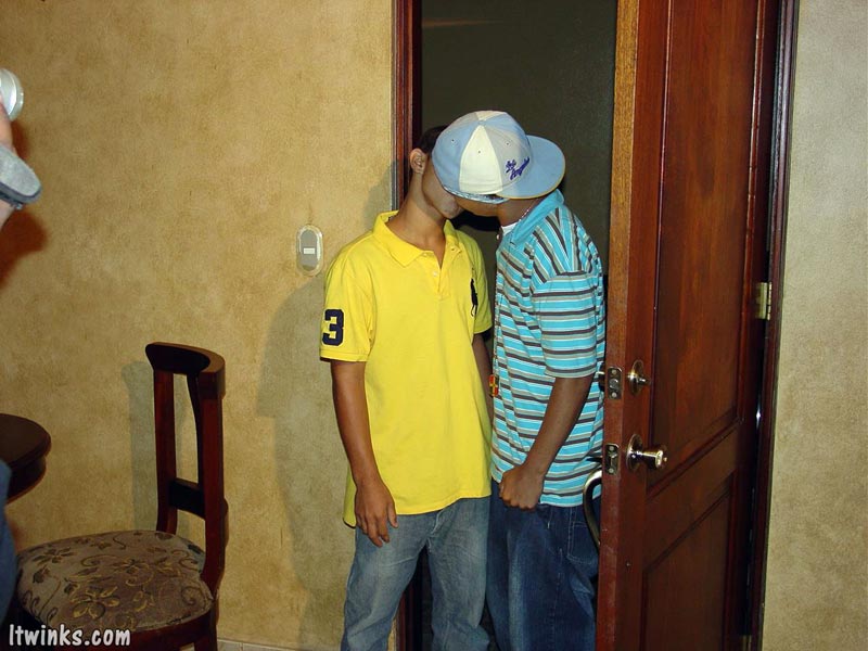 Two lewd young latino hunks deliciously fuck each other's ass and delectably suck each other's cock - XXXonXXX - Pic 1