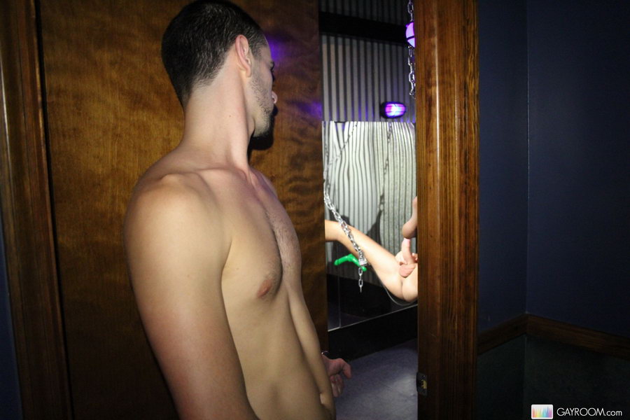 Cute guy gets drawn by nude hot friend jerk - XXX Dessert - Picture 2