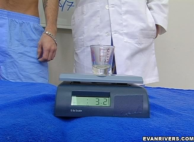 Doctor Evans examines and measures the size - XXX Dessert - Picture 13