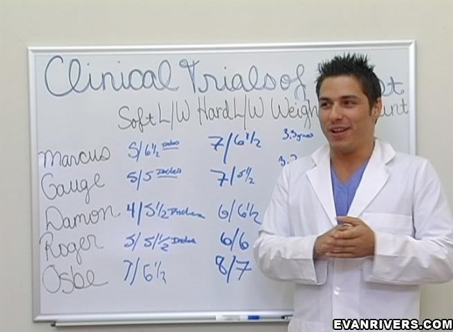 Doctor Evans examines and measures the size - XXX Dessert - Picture 16