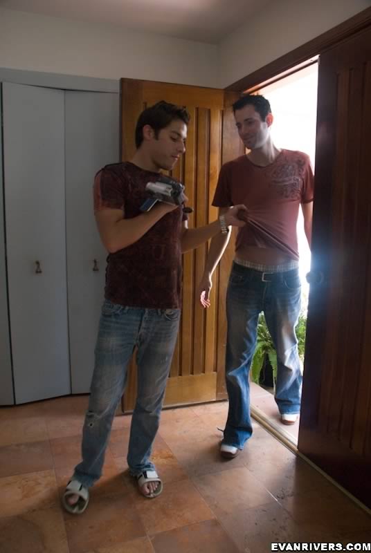 Sexy guy strips off clothes and friend reco - XXX Dessert - Picture 4