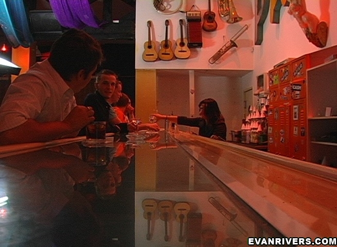 Cute gay meets stranger at the toilet of a  - XXX Dessert - Picture 2