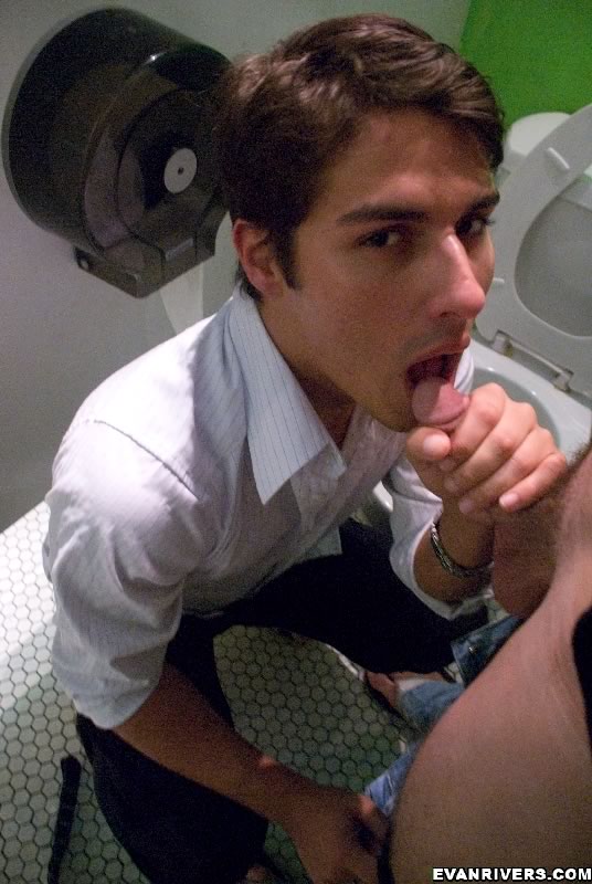 Guy meets at bar and visit the restroom for - XXX Dessert - Picture 13