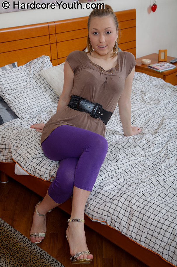Lovely teen is a cockhappy slut as she love - XXX Dessert - Picture 1