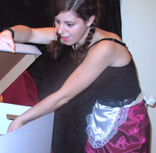 Dirty pigtailed teen slut with hairy snatch riding a sybian - XXXonXXX - Pic 1