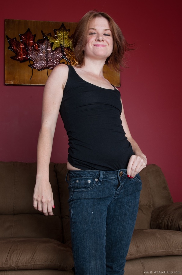 Cute red hair with hairy pits and red hairs - XXX Dessert - Picture 4