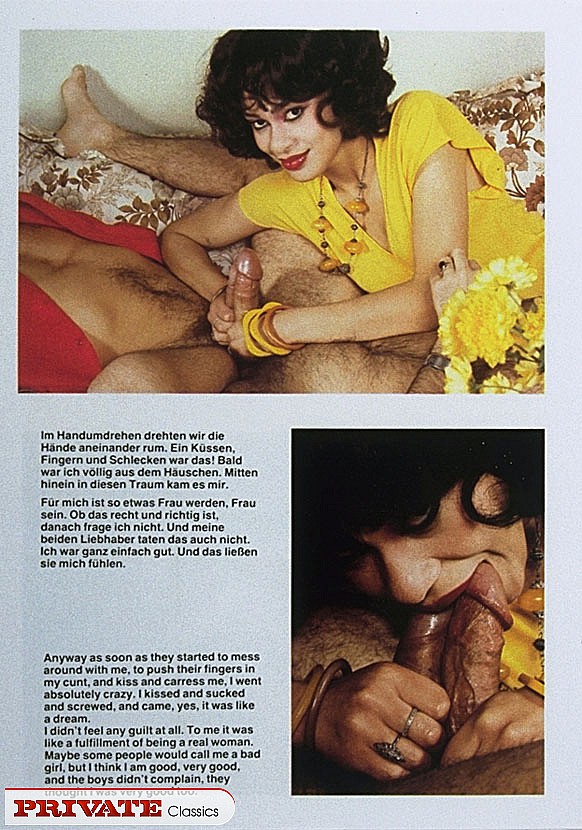 Retro chicks fucking hard in dirty threesom - XXX Dessert - Picture 7