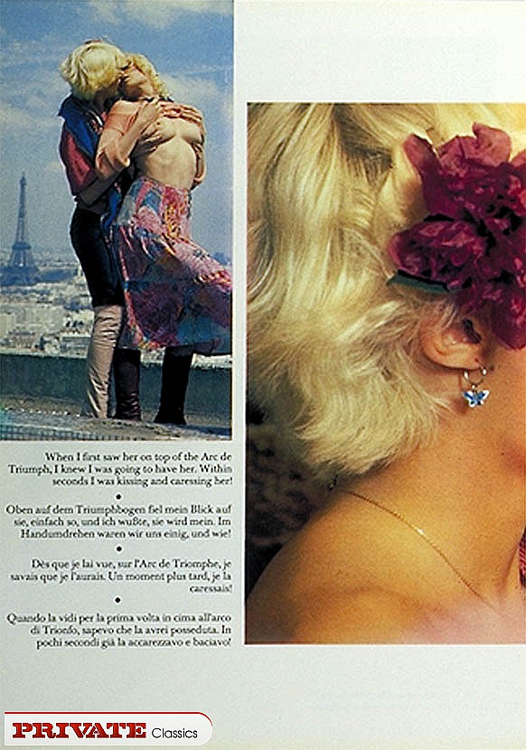 Astonishing retro blondes kissing each othe - XXX Dessert - Picture 1