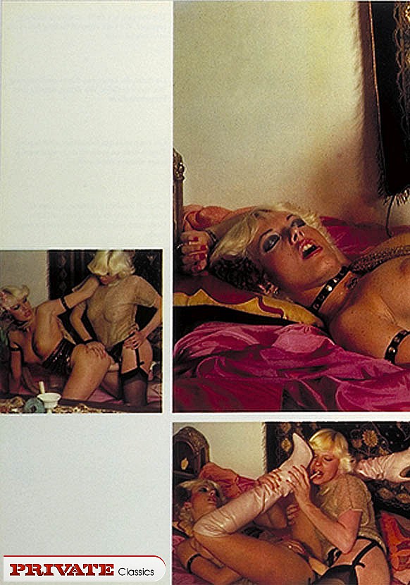 Astonishing retro blondes kissing each othe - XXX Dessert - Picture 4