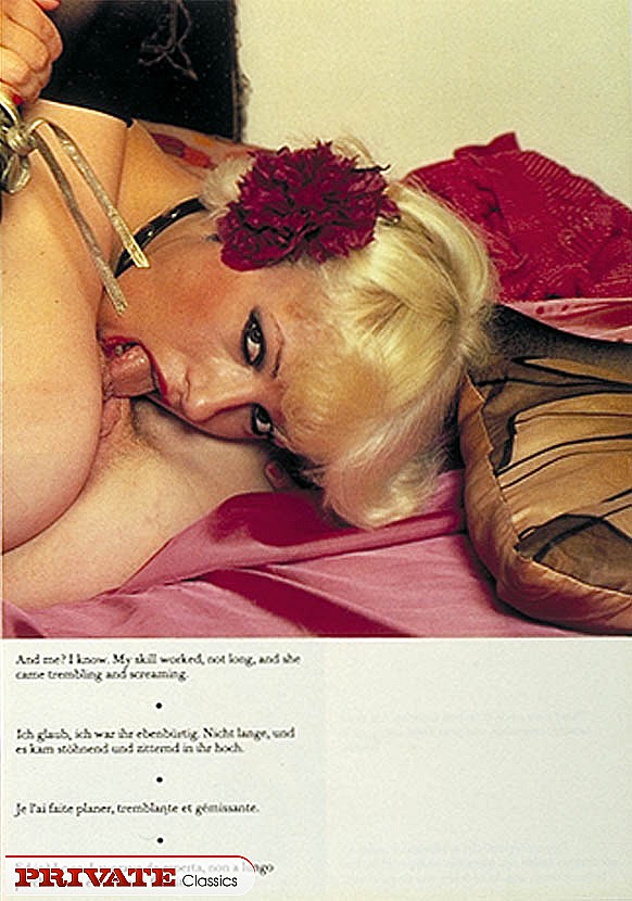 Nasty retro girl playing with this big dild - XXX Dessert - Picture 6