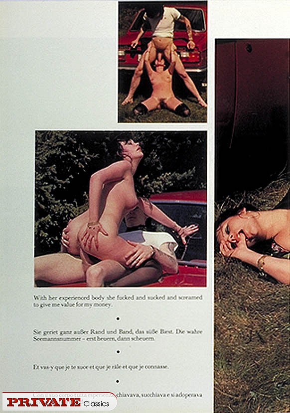 Nasty retro girl playing with this big dild - XXX Dessert - Picture 8