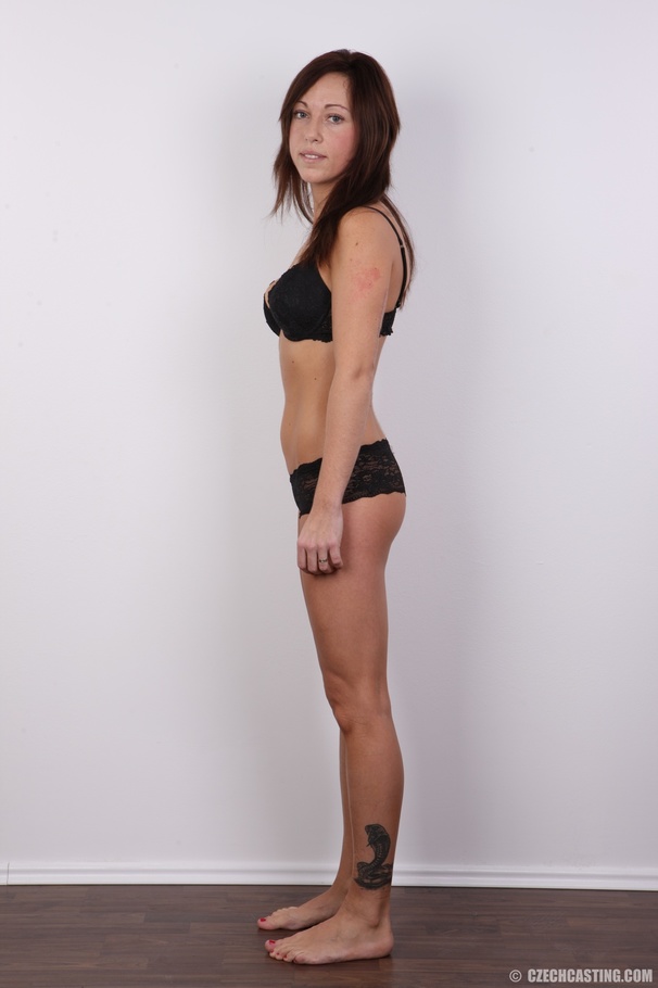 Slim brunette shows off sexiness in small s - XXX Dessert - Picture 8