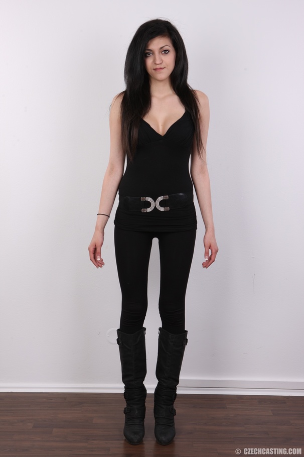 Black hair shy beauty with cute legs show s - XXX Dessert - Picture 2