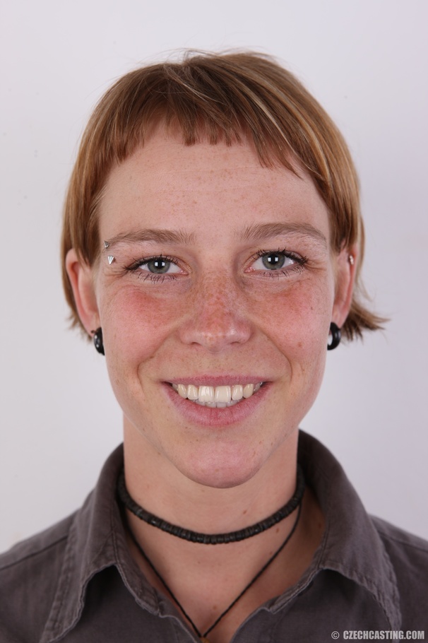 Slim chick with short hair, cute firm small - XXX Dessert - Picture 1