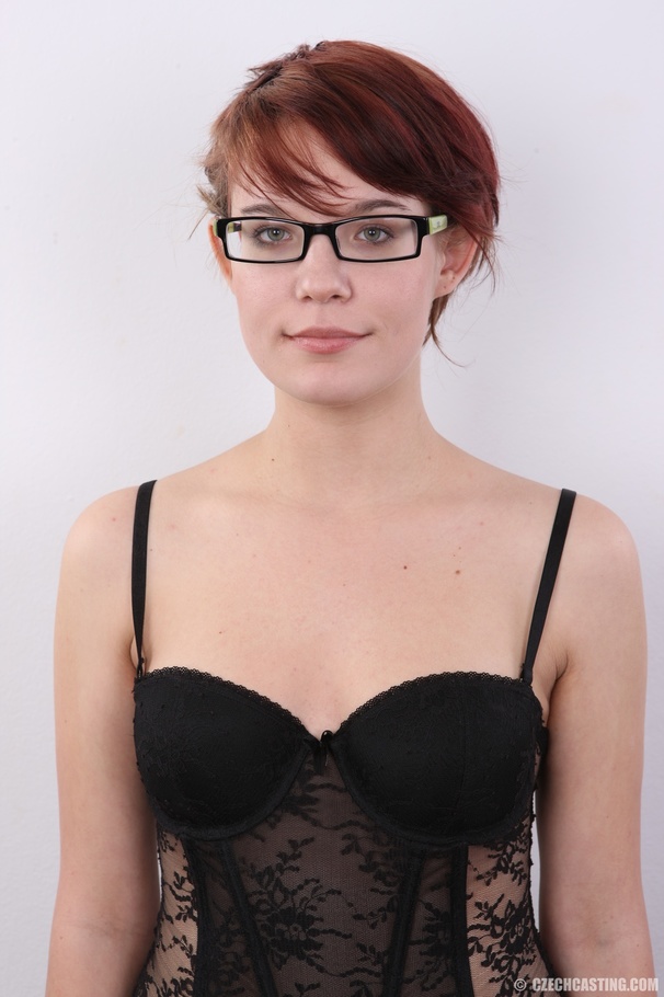 Hot red hair chick in glasses with tasty ti - XXX Dessert - Picture 6