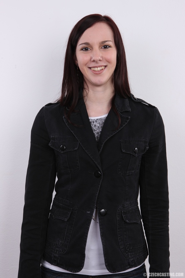 Sweet tall smiling likable brunette shows s - XXX Dessert - Picture 1