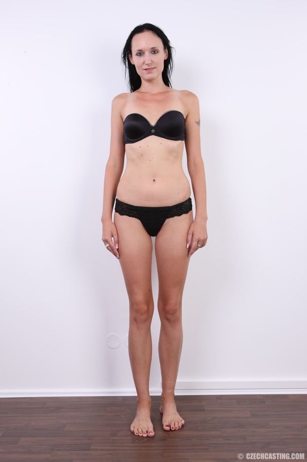 Slim tall black hair babe shows small tits, - XXX Dessert - Picture 9