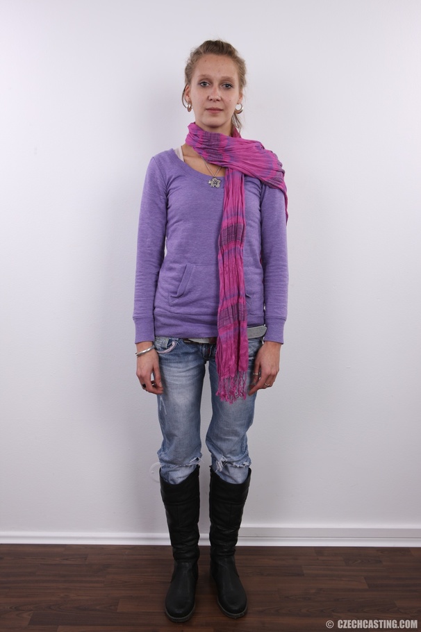 Horny slim lady happy to strip to reveal ho - XXX Dessert - Picture 2