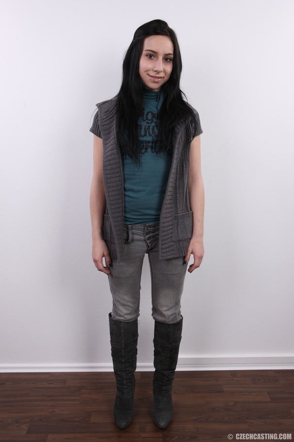 Sweet petite chick with tattoo on small tit - XXX Dessert - Picture 2