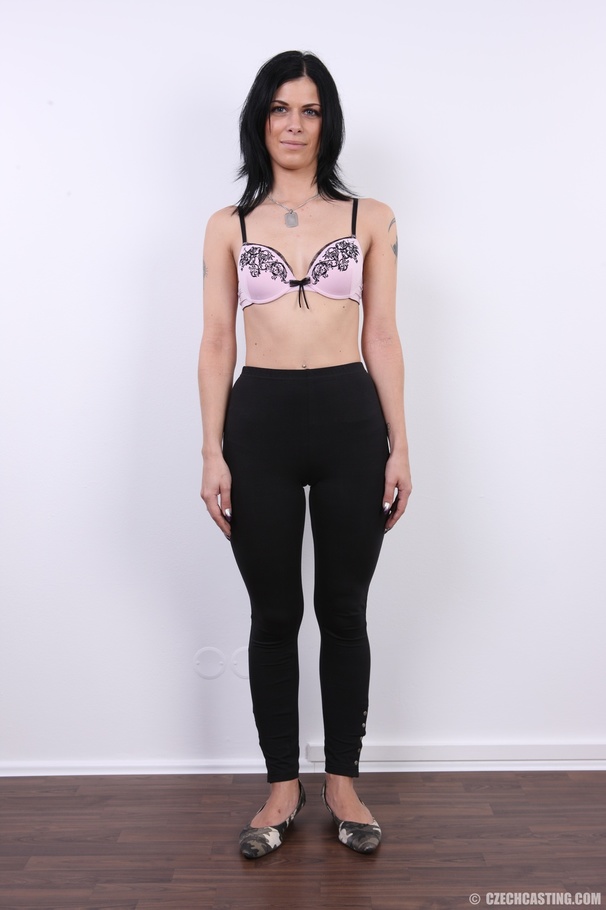 Black hair chick with a wild side strips to - XXX Dessert - Picture 8