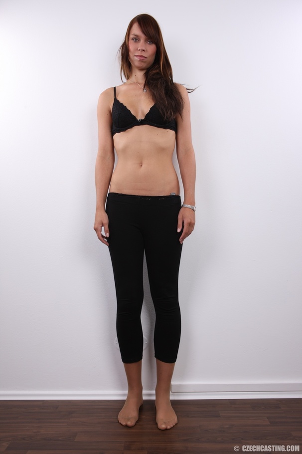 Charming brunette with sexy long legs, show - XXX Dessert - Picture 8