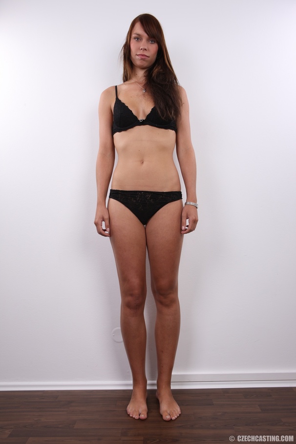 Charming brunette with sexy long legs, show - XXX Dessert - Picture 10