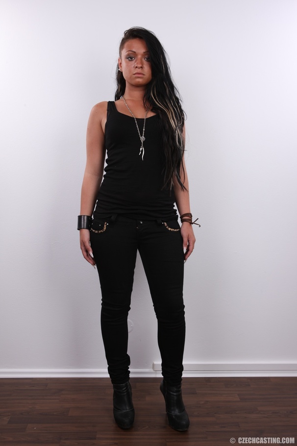 Horny and wild sexy chick with dark long ha - XXX Dessert - Picture 2