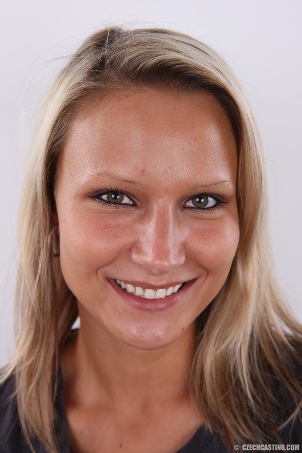 Smiling blonde eager to please shows cute p - XXX Dessert - Picture 1