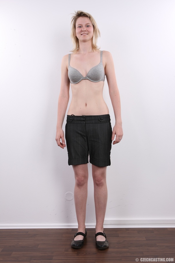 Sexy blonde with cute eyes and smile shows  - XXX Dessert - Picture 6