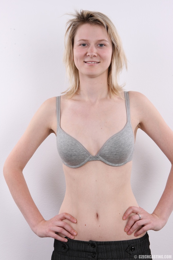 Sexy blonde with cute eyes and smile shows  - XXX Dessert - Picture 8