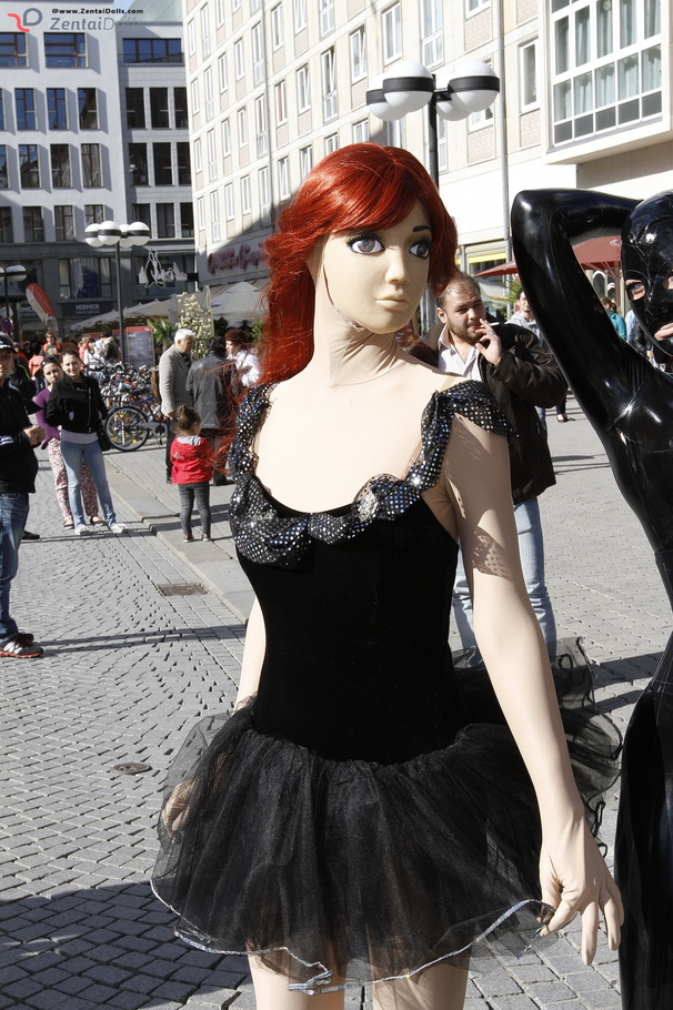 Hot black zentai wearing chick with gorgeou - XXX Dessert - Picture 6