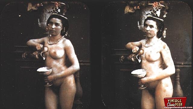 Pretty gorgeous vintage babes love posing i - XXX Dessert - Picture 4