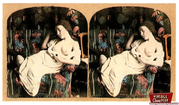 Pretty gorgeous vintage babes love posing i - XXX Dessert - Picture 10