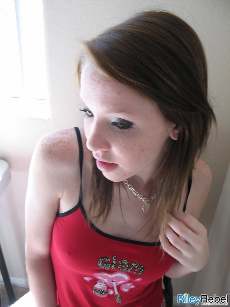 Hot and naugty redhead teen Riley Rebel str - XXX Dessert - Picture 2